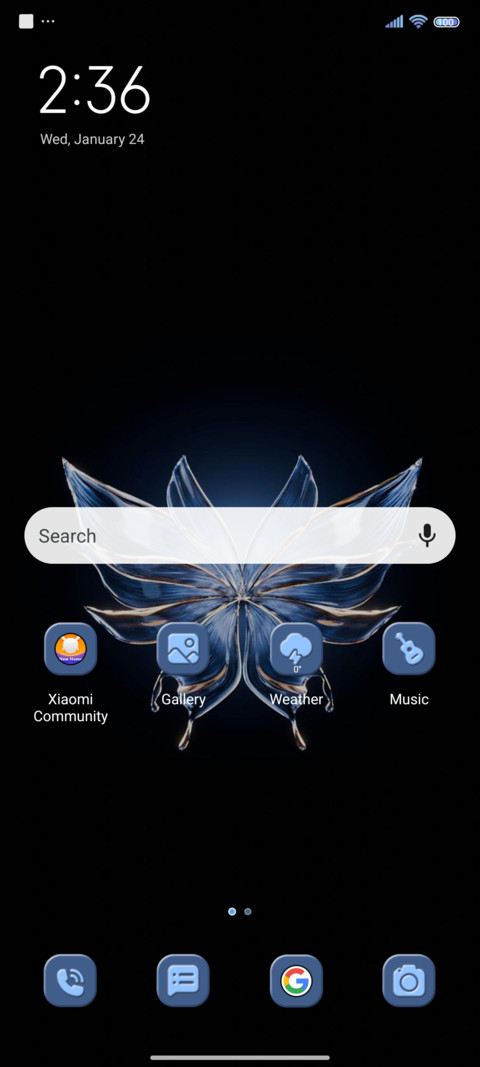 Glass Butterfly screenshot