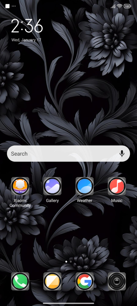 PureBlack screenshot