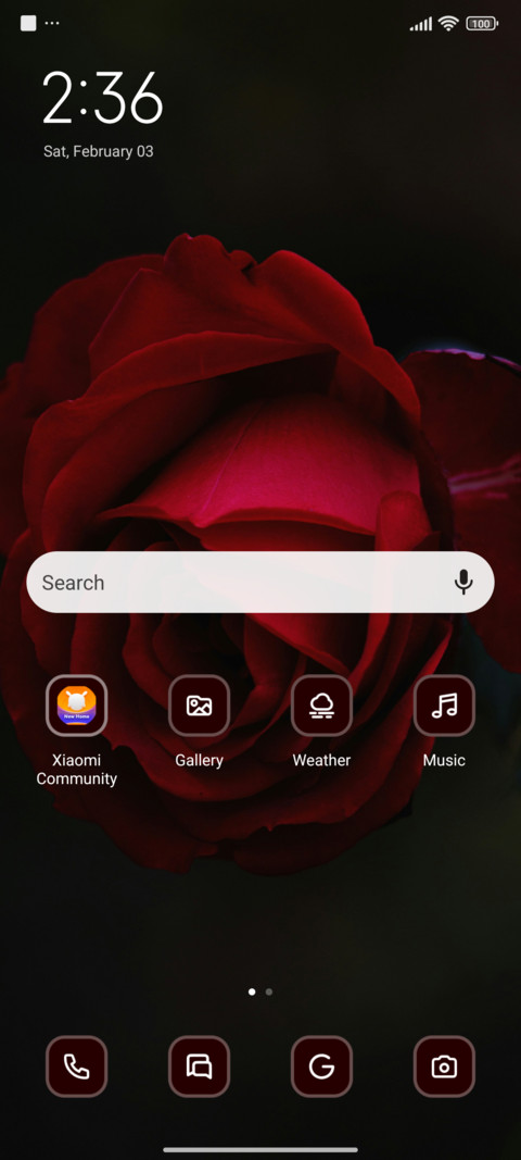 Red Flower screenshot