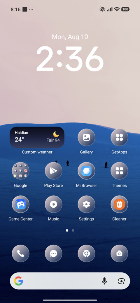 Soft Meadow screenshot