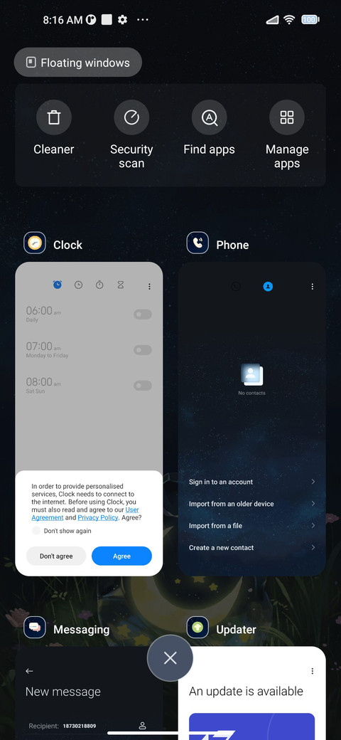 Pack moonlight screenshot
