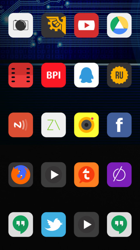 iOS9 Neon screenshot