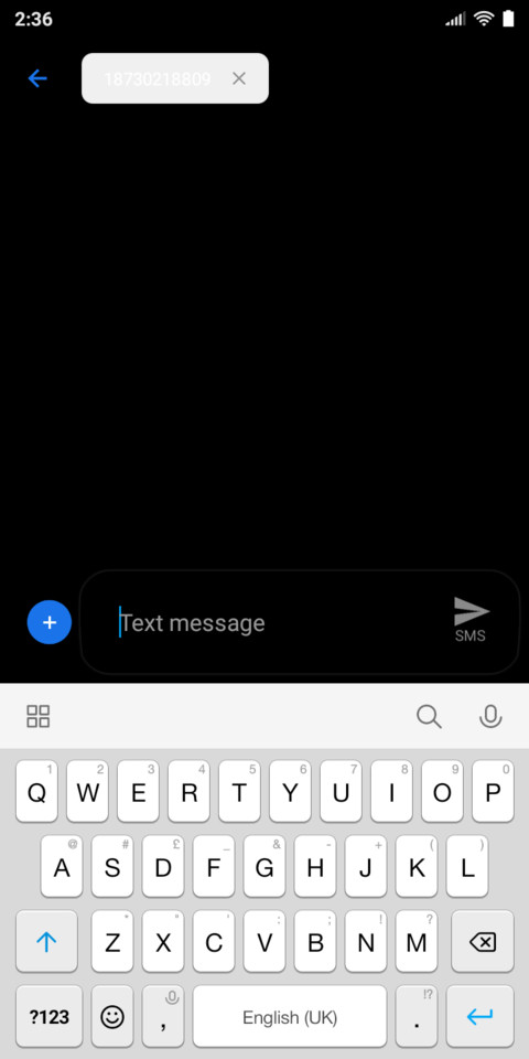 Android 9.0 Pie Dark screenshot