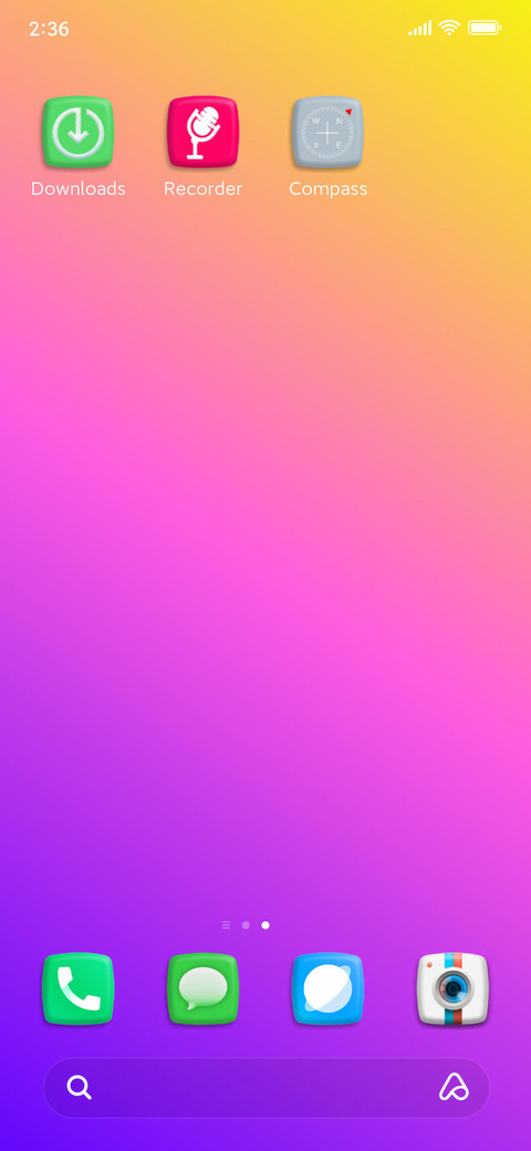 Colored 3D screenshot