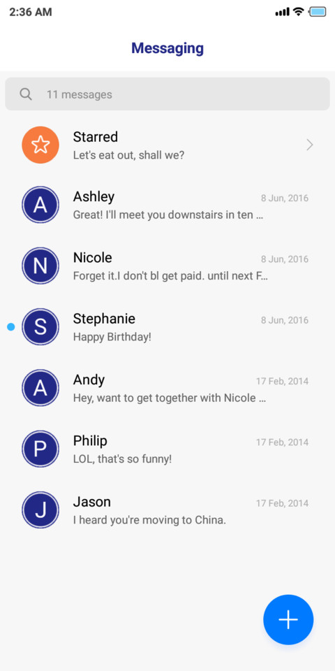 Blue Ring Ottoman  screenshot
