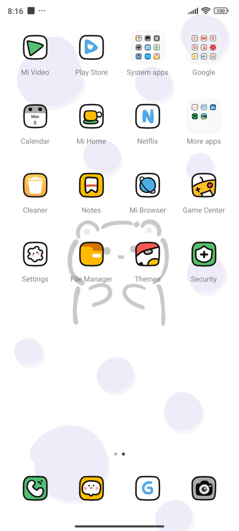Iconic milk bear screenshot