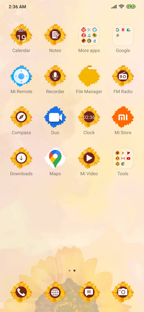Sunflower - Light_3MDS screenshot