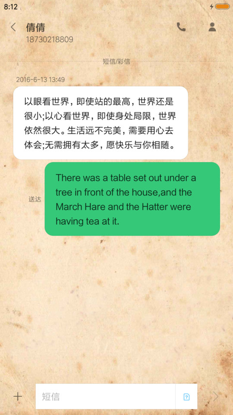 复古花纹 screenshot