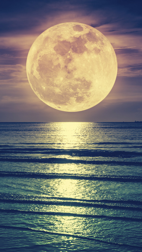 Moon Rise from Sea screenshot