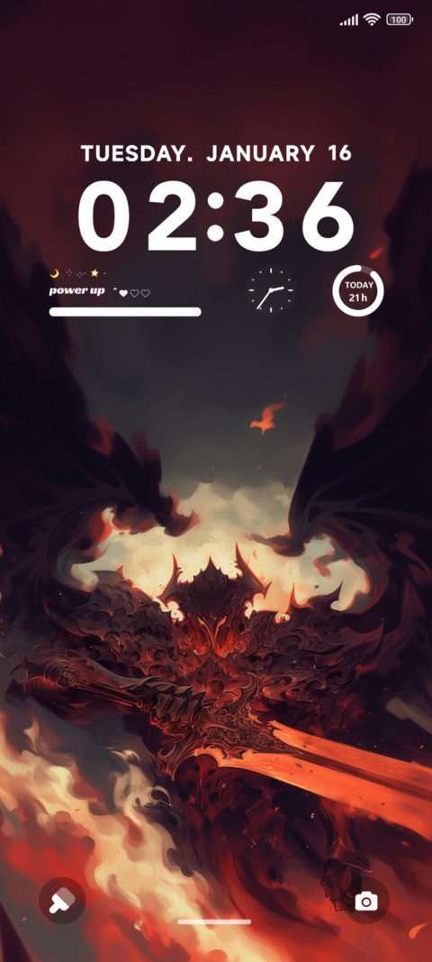 Flame blade screenshot