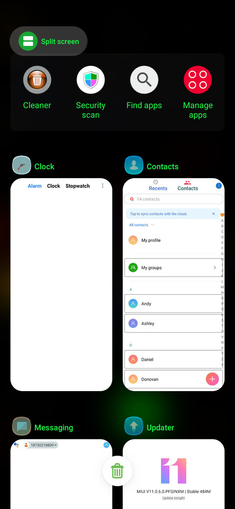 Google Mix screenshot