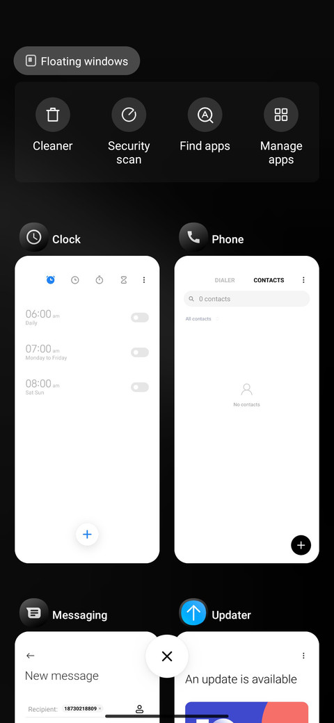 Minimal Black screenshot