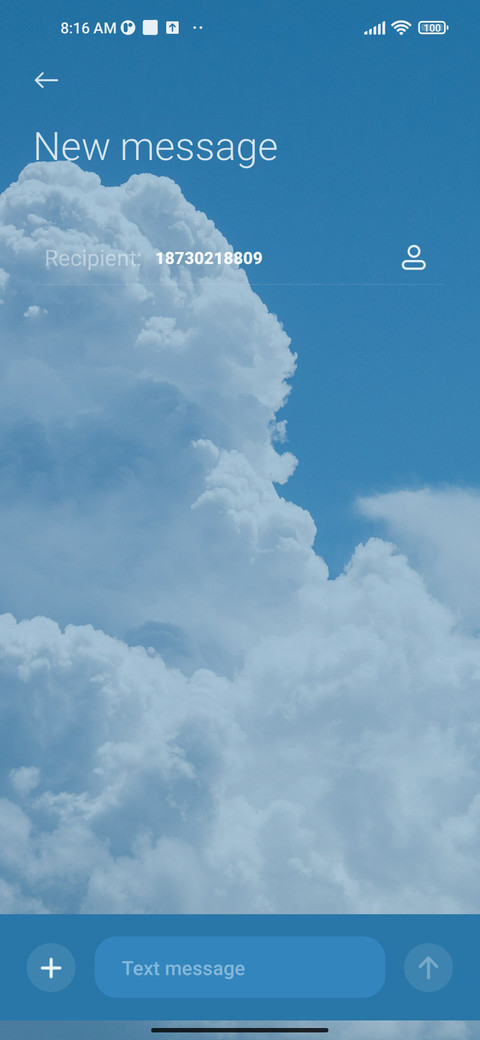 Cloud wallpaper screenshot