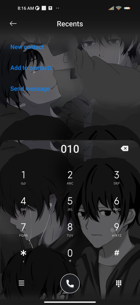 Sorrowful boy screenshot