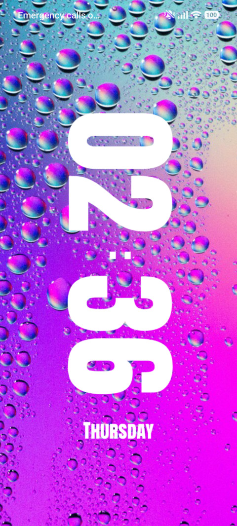 Water Drops screenshot