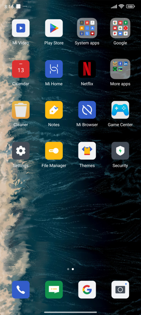 Beauty of waves screenshot