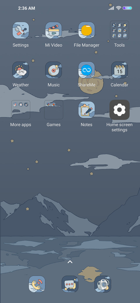 Space travel diary screenshot