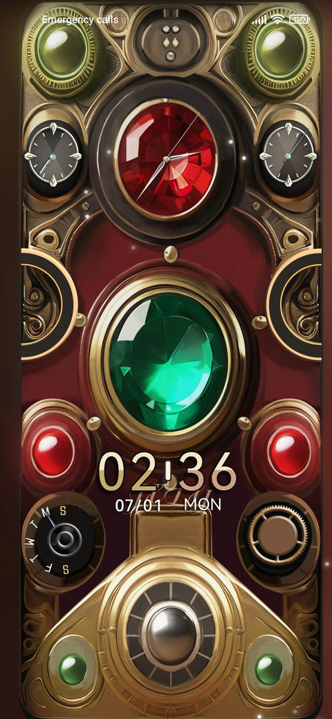Shining gemstones screenshot