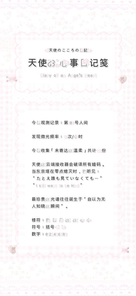 天使的心事日记笺 screenshot