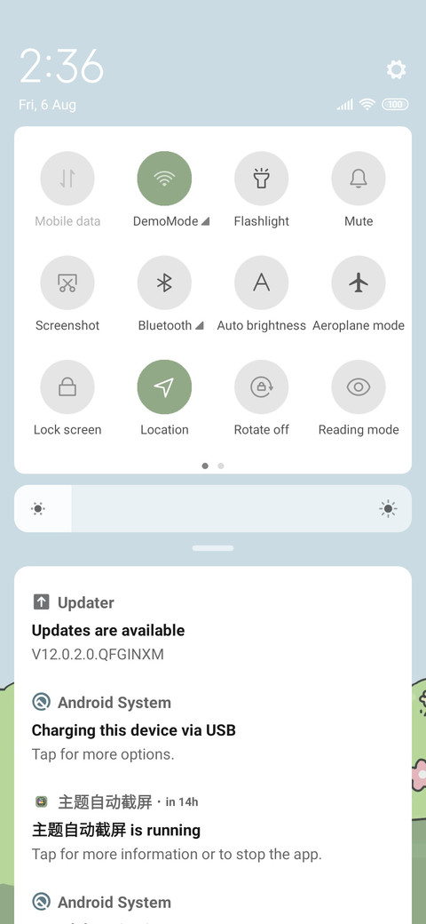 Hello life widget screenshot