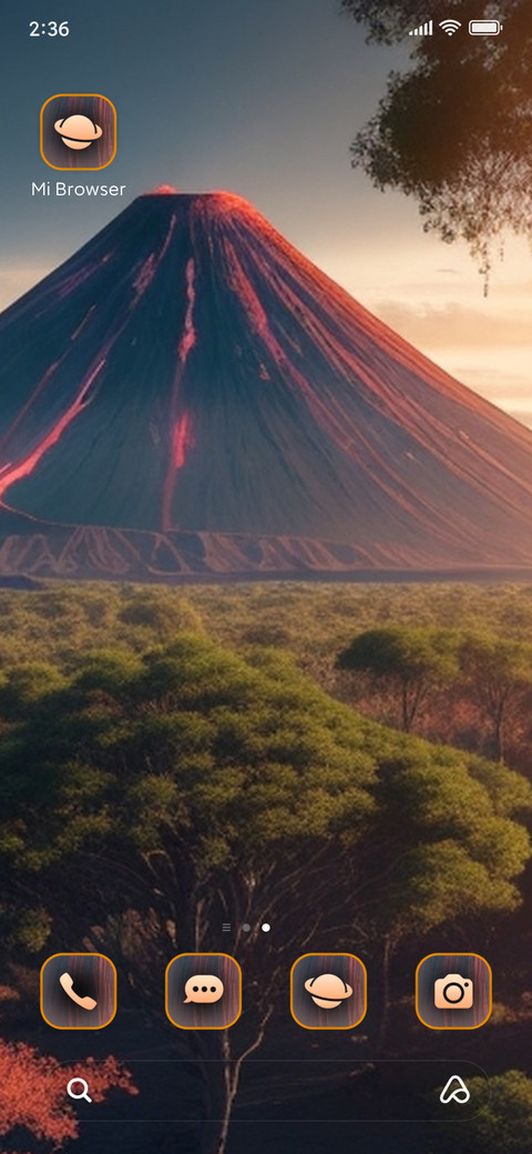 volcano forest screenshot