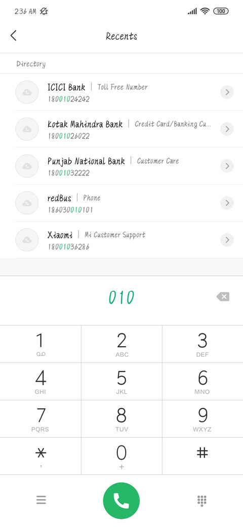 Response screenshot