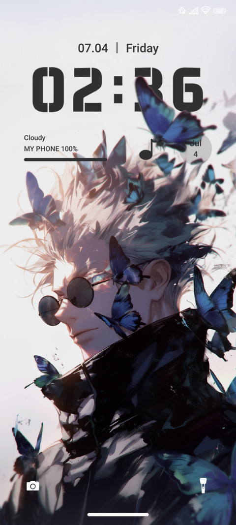 Butterfly Widget screenshot