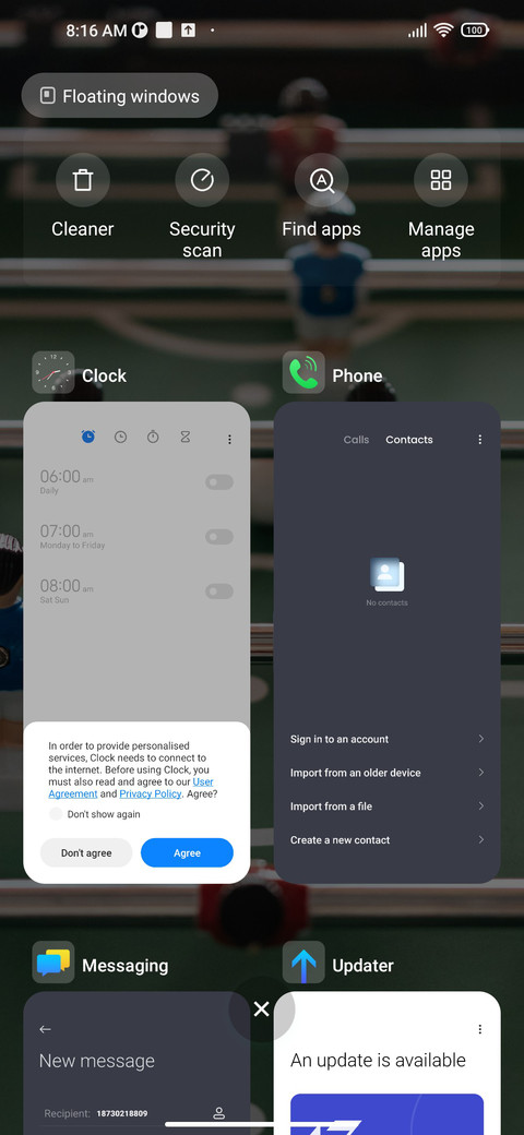 MUUI screenshot