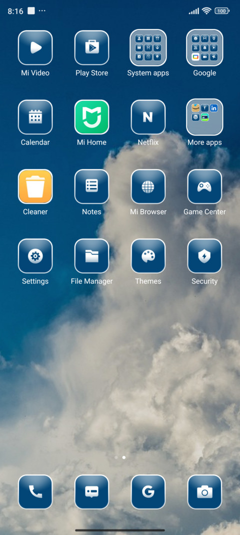 Azure Sky screenshot