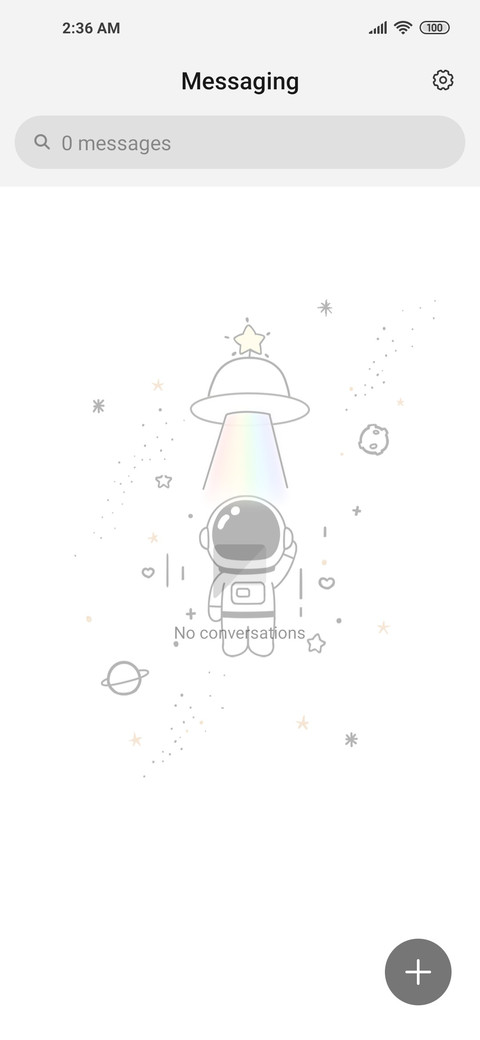 Simple astronaut screenshot