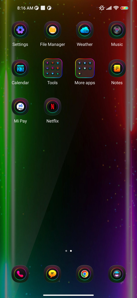 Run lamp charge screenshot