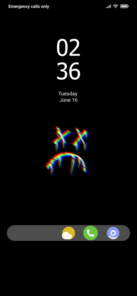 More minimal screenshot