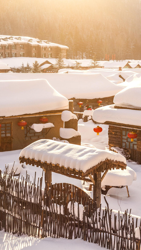 美丽的中国雪乡 screenshot