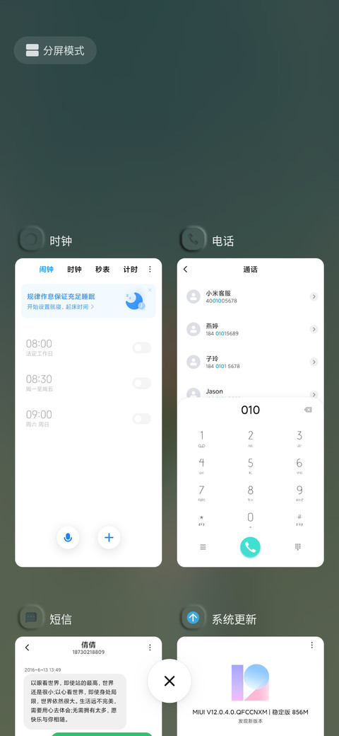 青辞花语新拟态 screenshot