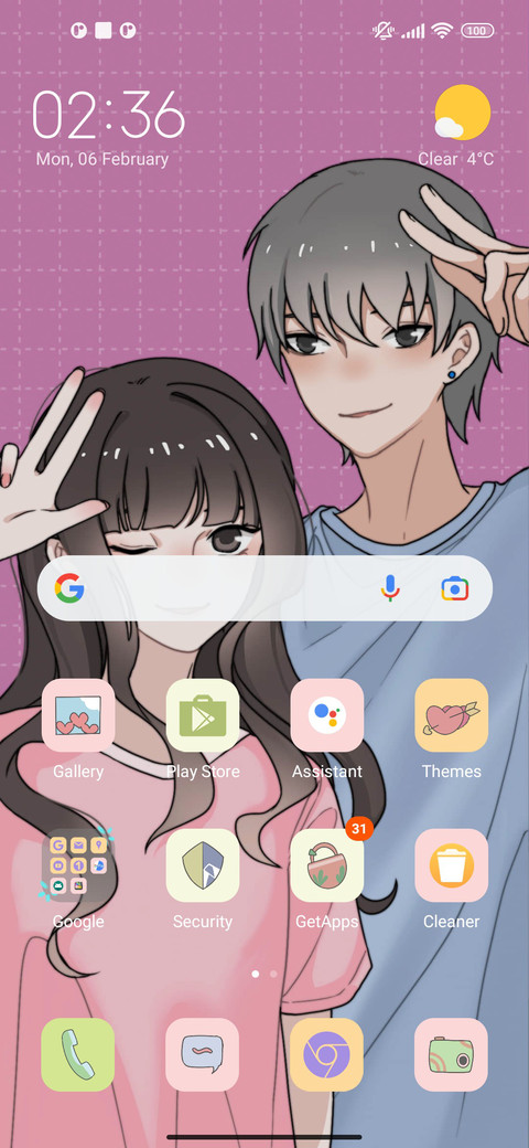 Sweet selfie screenshot