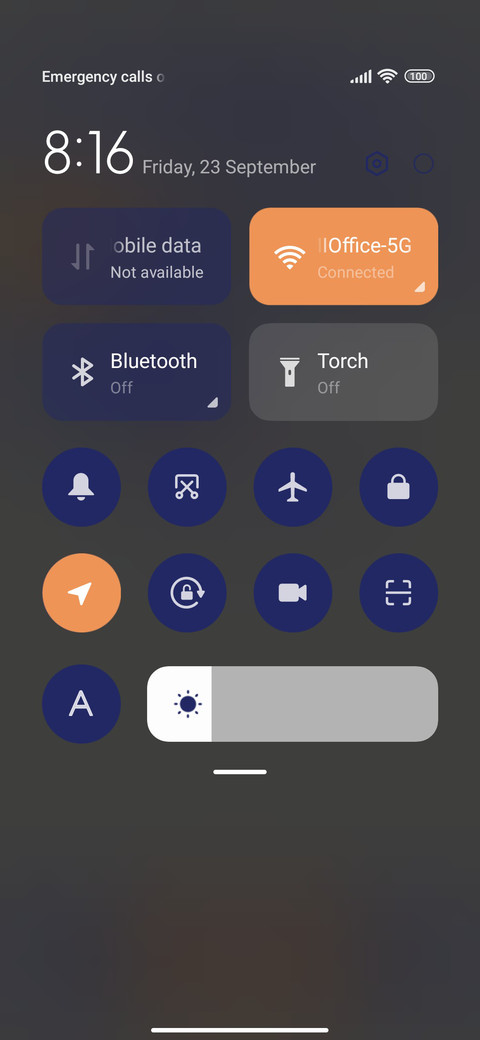 Emotional touch screenshot