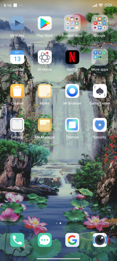 Waterfall screenshot