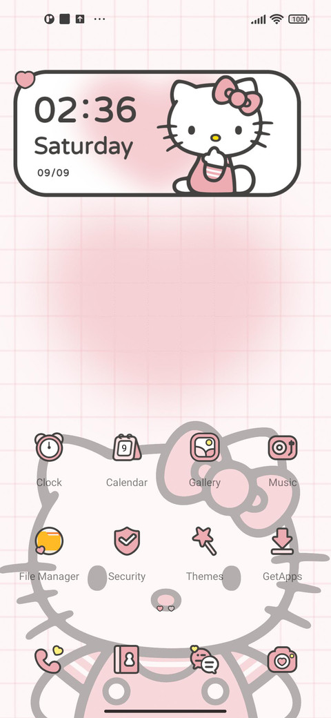 Hello Kitty mood screenshot
