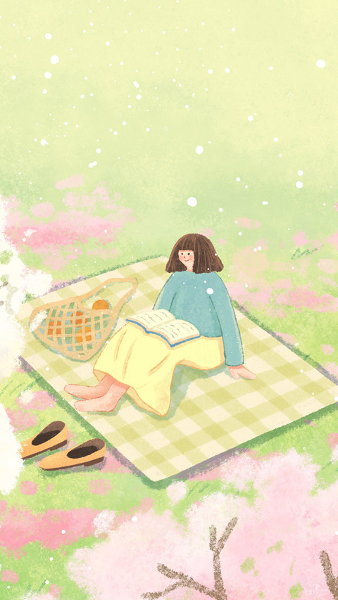 50 happy little things to do in spring screenshot