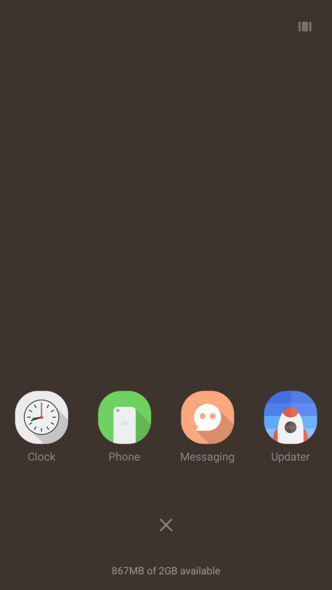 iDroid X screenshot