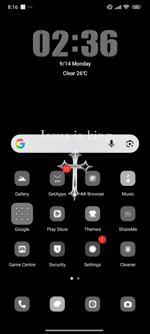 Simple Black screenshot