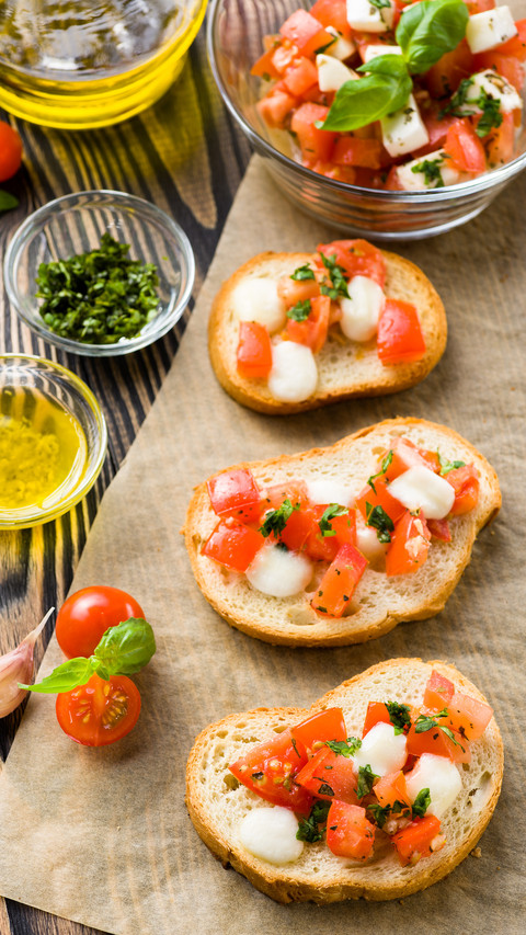 Salty open sandwich breakfast screenshot