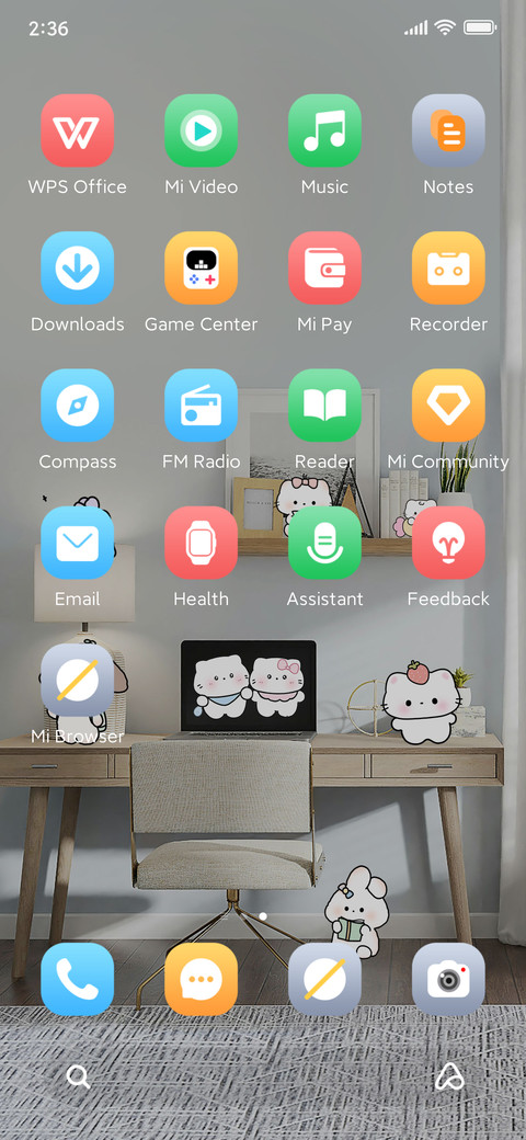 Cute Desk Study screenshot