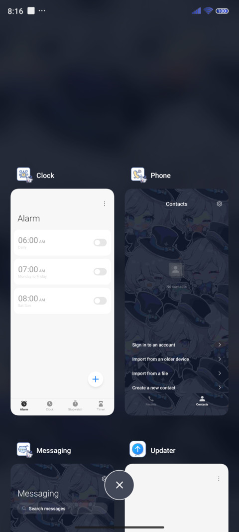 Flovado mode screenshot