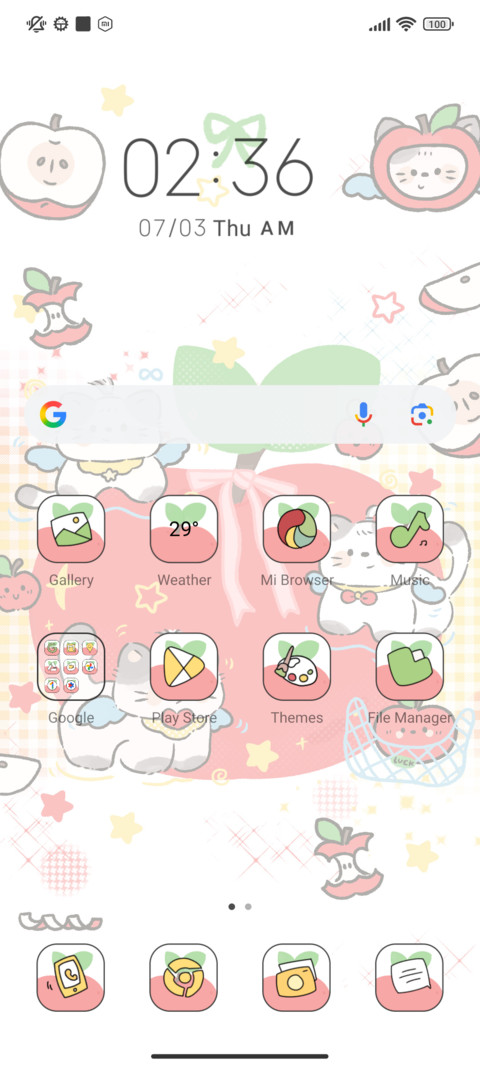 Apple Kitty Angel screenshot