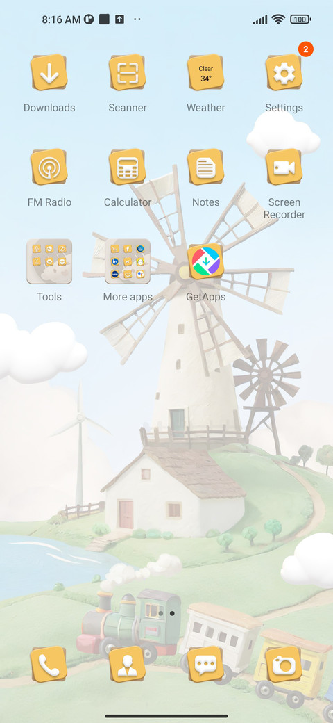 Clay windmill screenshot