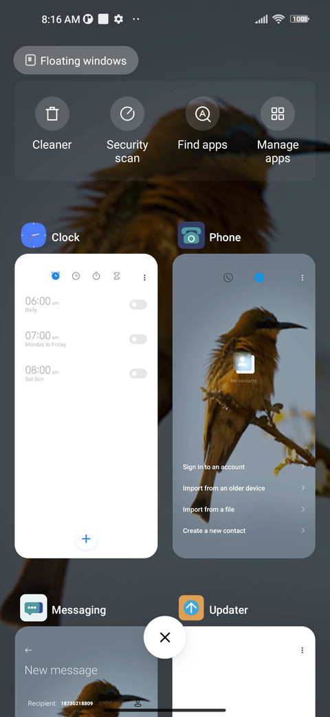 bee-eater screenshot