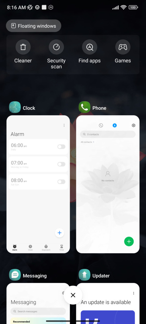 Lotus screenshot