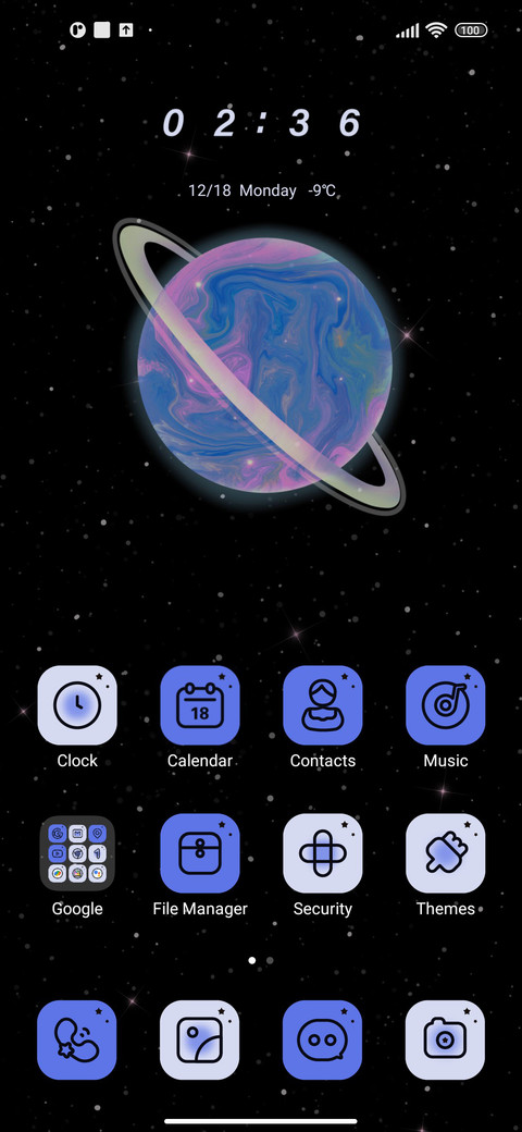 Psychedelic planet screenshot