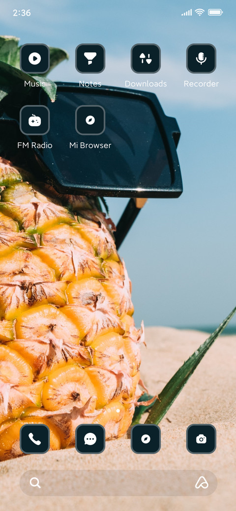 Pineapple screenshot